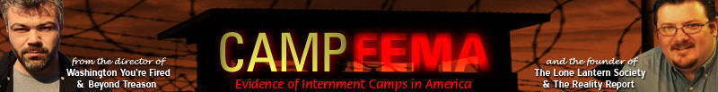 Camp FEMA 2 Wide Banner