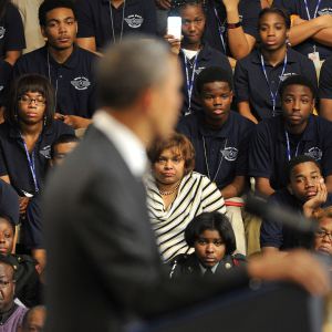 President Obama Speaks in Chicago
