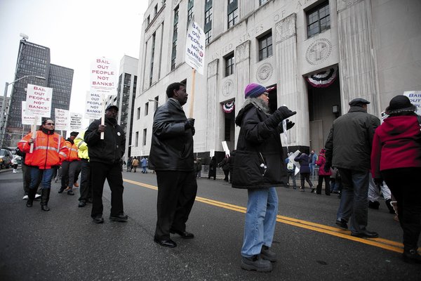 Protest in Detroit