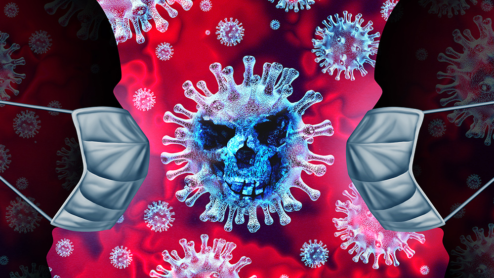 Coronovirus-Deadly-Medical-Mask-Skull-Virus