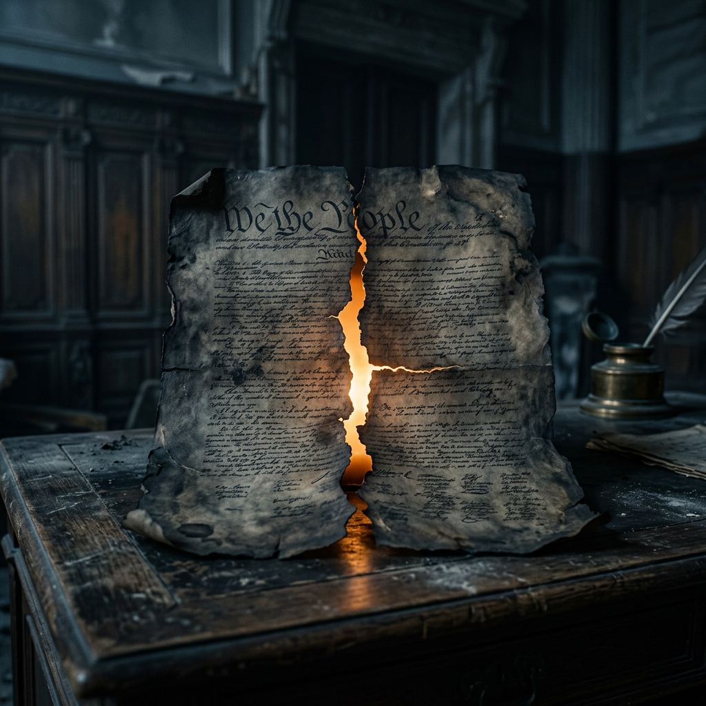 Historic Constitution Illuminated by Inner Light